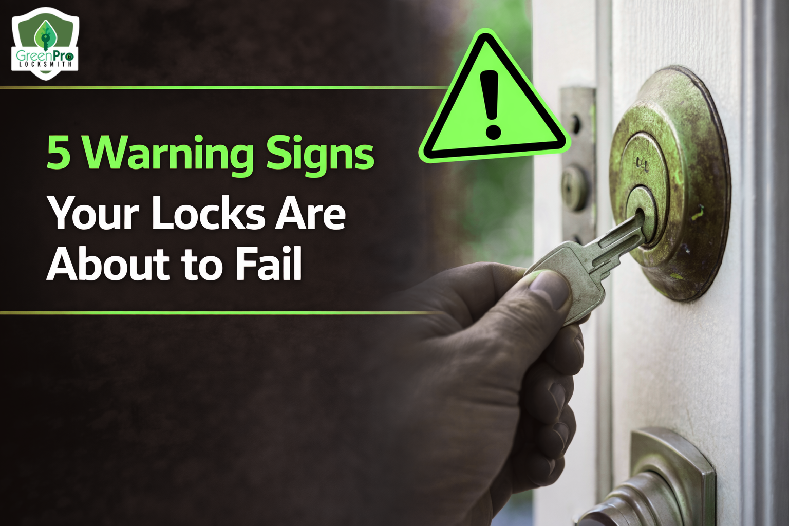 5 Warning Signs Your Locks Are About to Fail