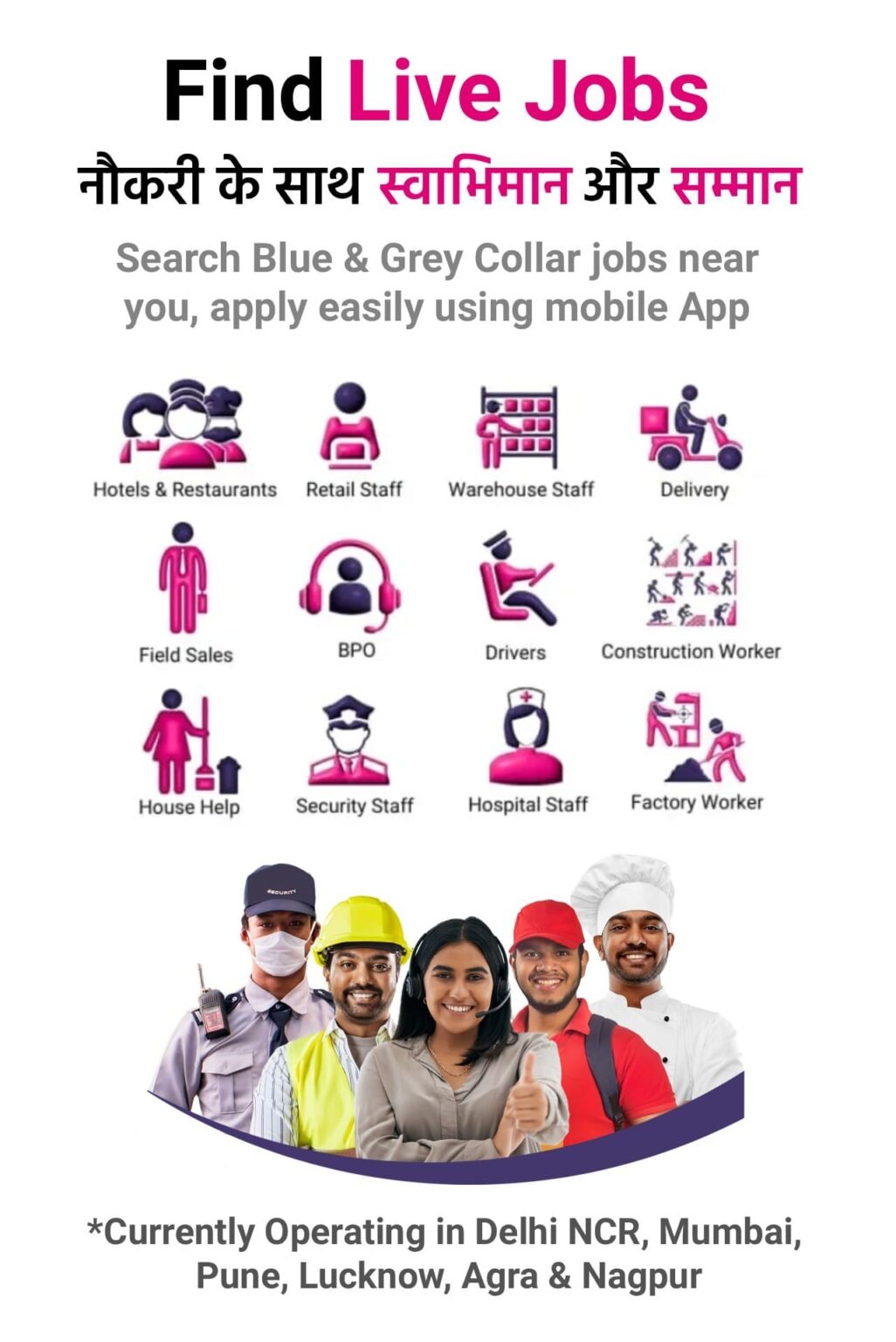 Gray collar jobs Mumbai
