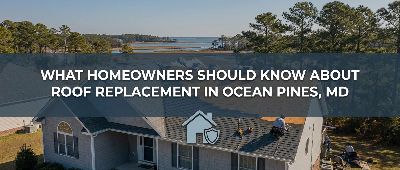 What Homeowners Should Know About Roof Replacement in Ocean Pines, MD