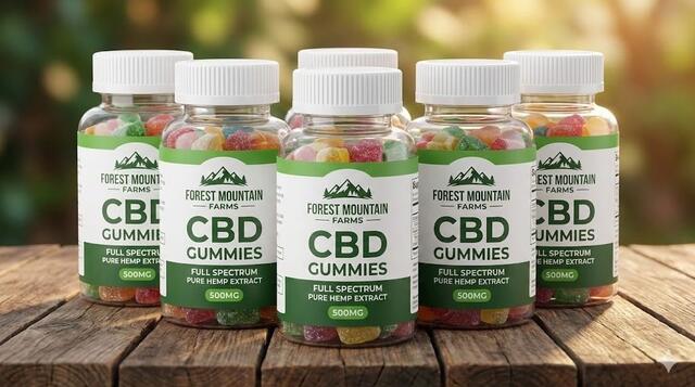Forest Mountain Farms CBD Gummies: To Support Relaxation, Sleep Quality, and Everyday Stress Relief!
