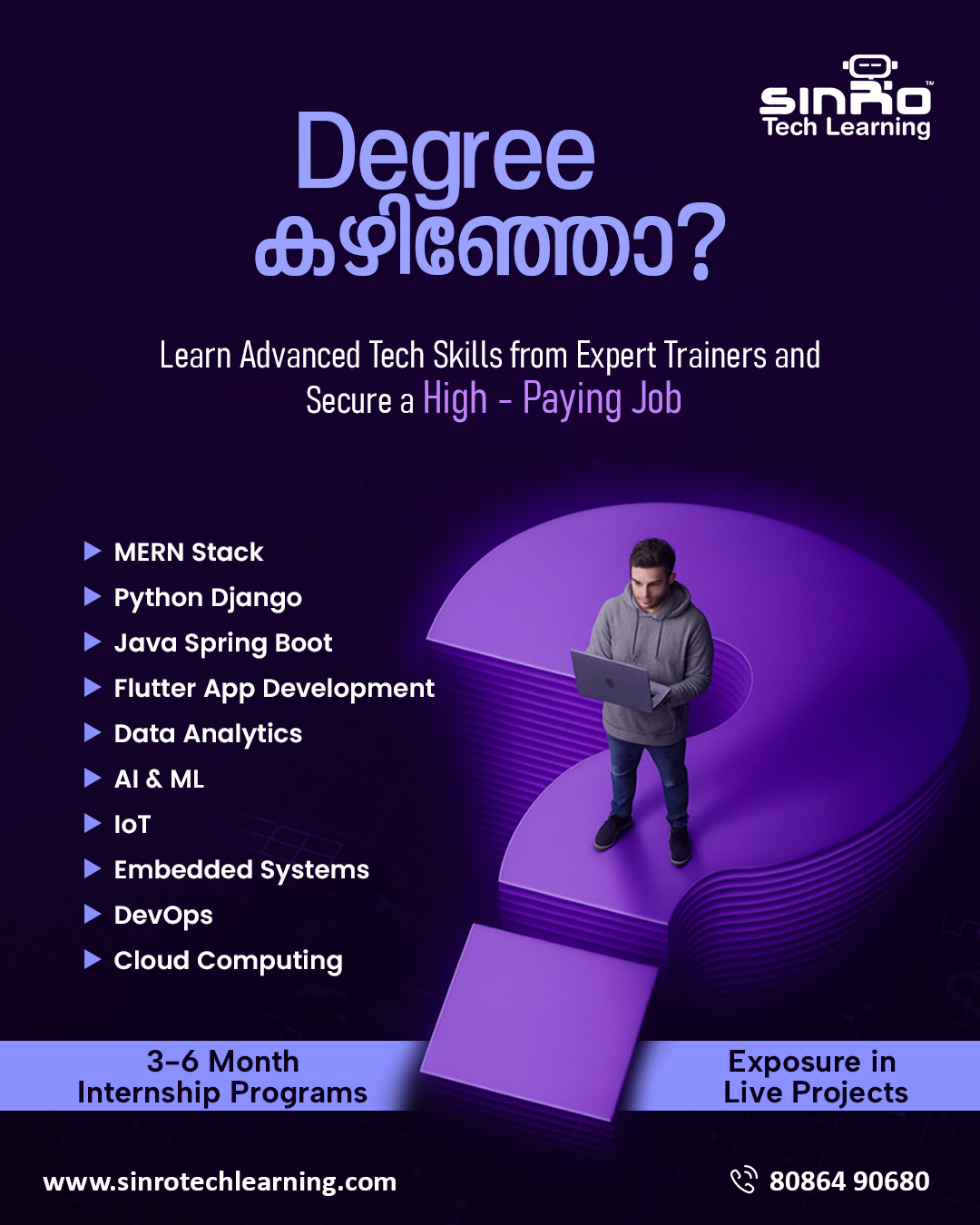 Sinro Tech Learning: Reinforcing Your Future with In-Demand Technology Skills