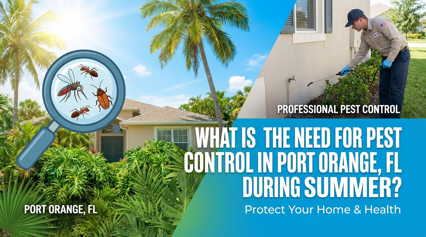 What Is the Need for Pest Control in Port Orange, FL During Summer?