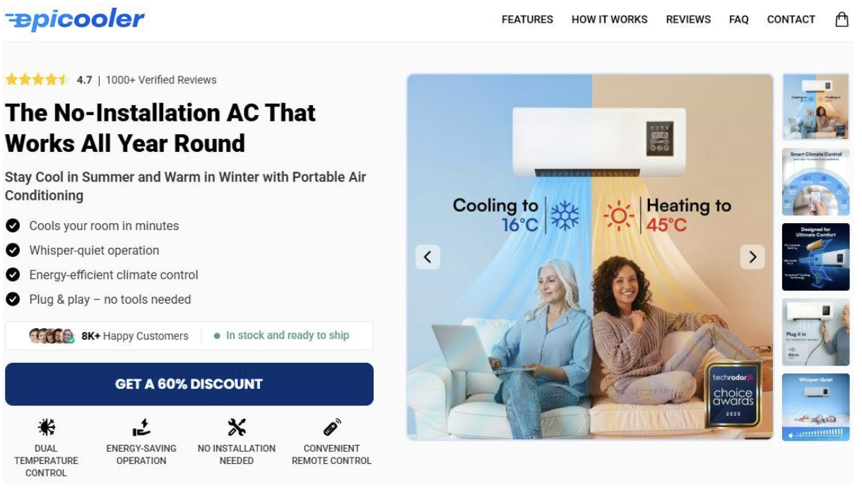 EpiCooler Portable AC Australia (Christmas 2025 Investigation) — THINK TWICE! Must-Read Holiday Facts Revealed Before You Buy!