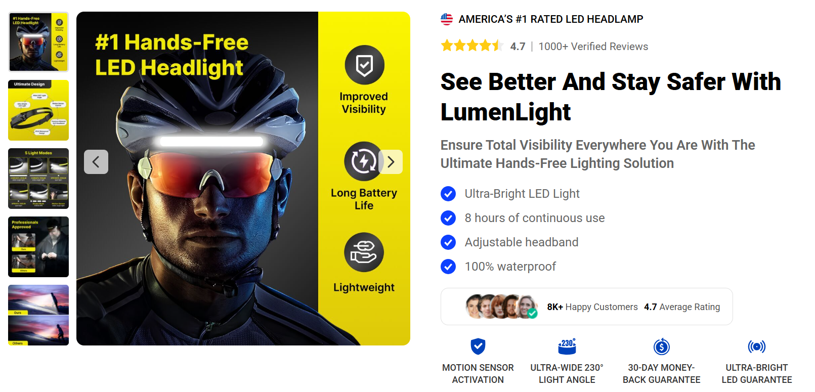 LumenLight LED Headlamp Reviews – Can It Handle Extreme Outdoor Conditions?