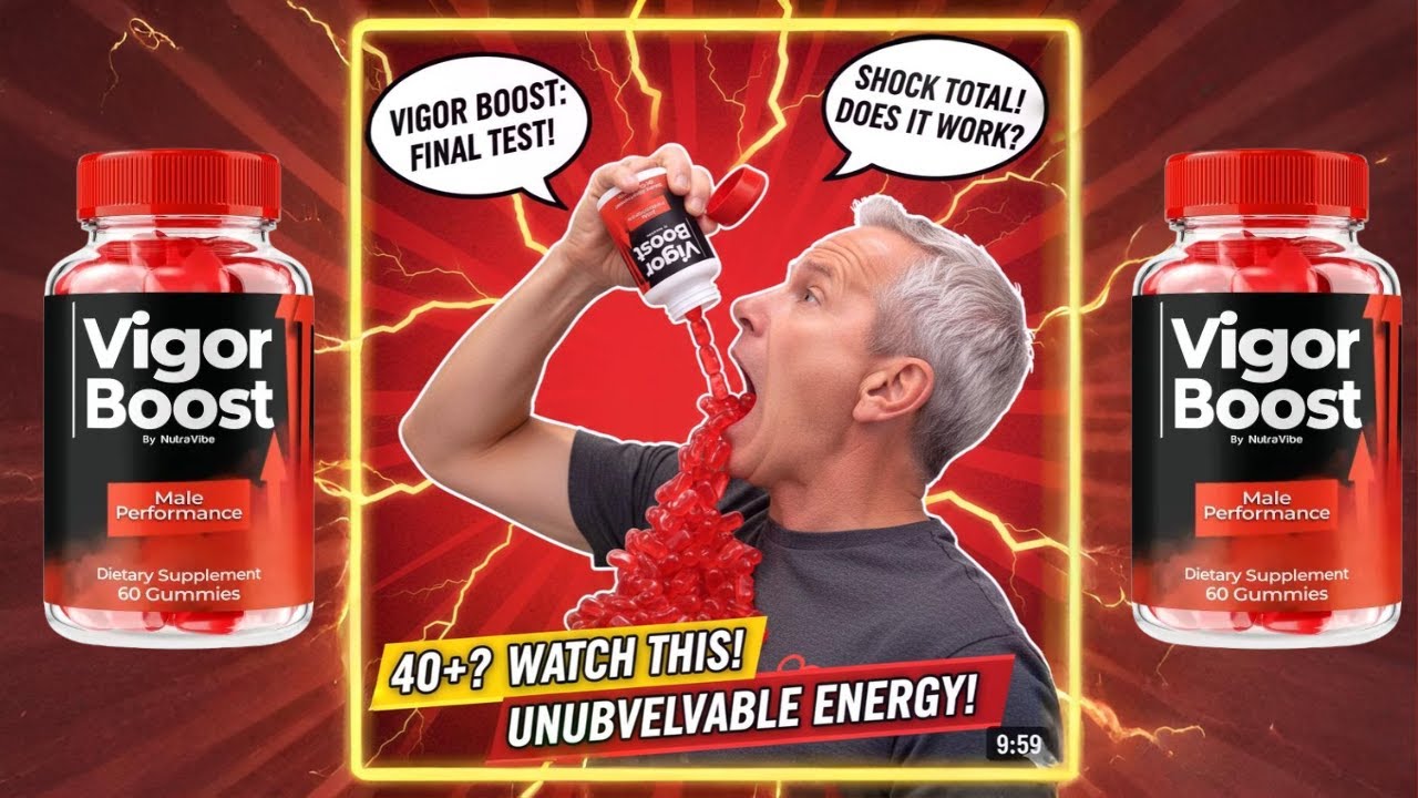 Vigor Boost ME Gummies Official result Order