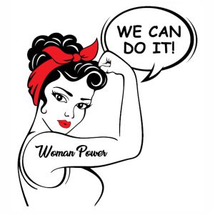Women Power We Can Do It Svg Cut