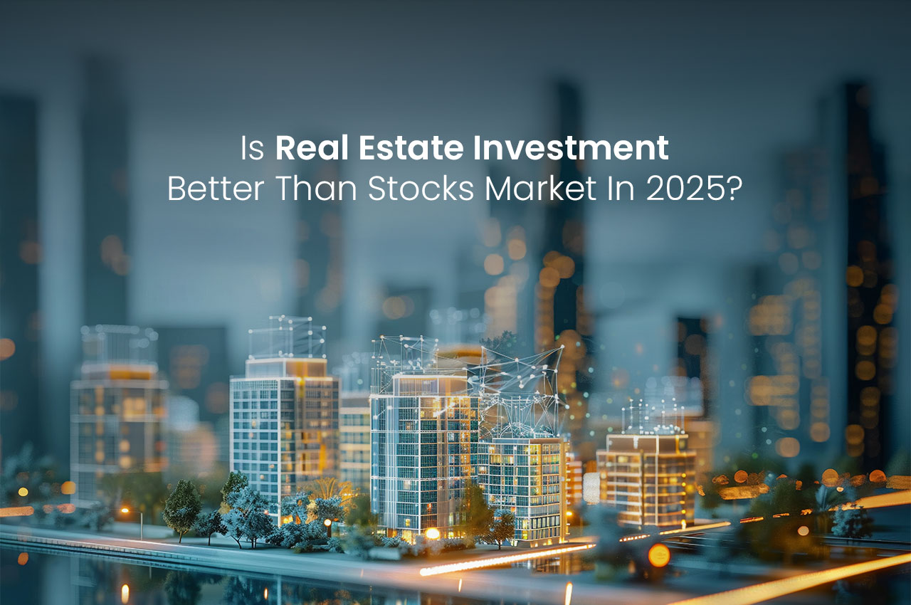 which investment is better real estate or stocks