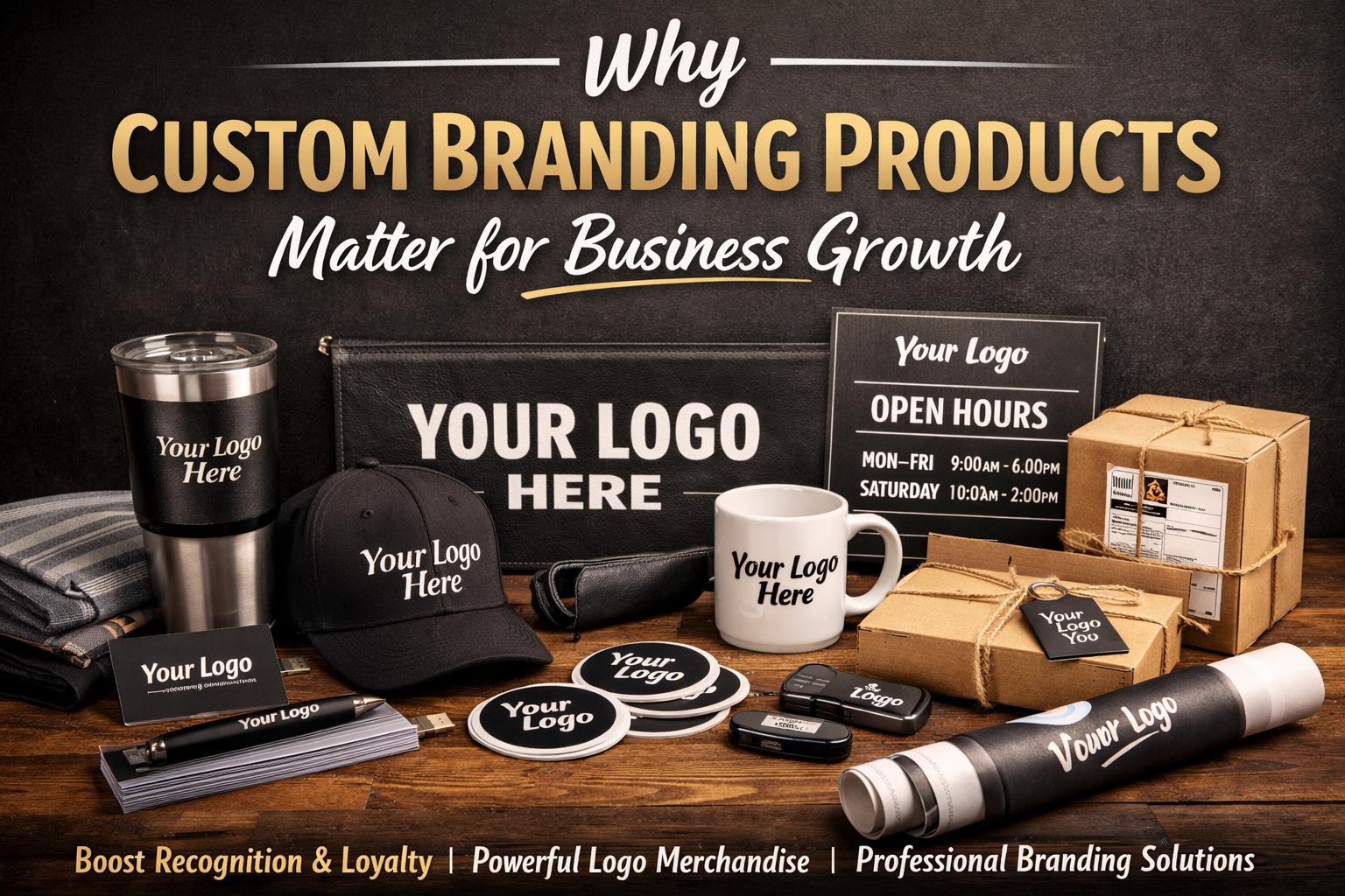 How Custom Branding Products Drive Real Business Growth