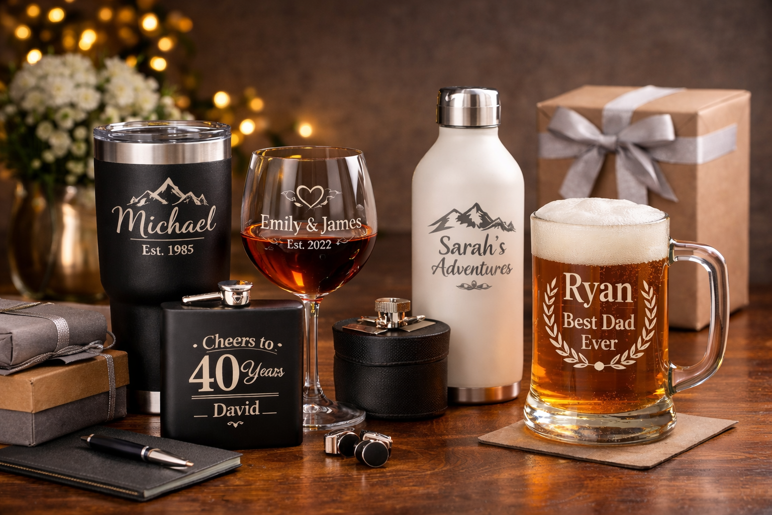 Why Engraved Drinkware Makes the Perfect Gift