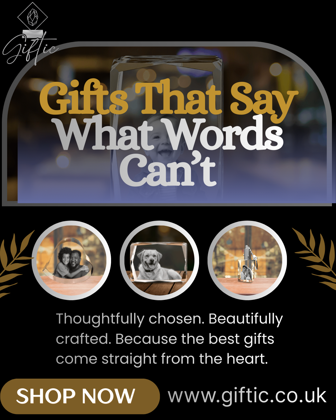 Turning Precious Memories into Timeless Keepsakes with Giftic UK