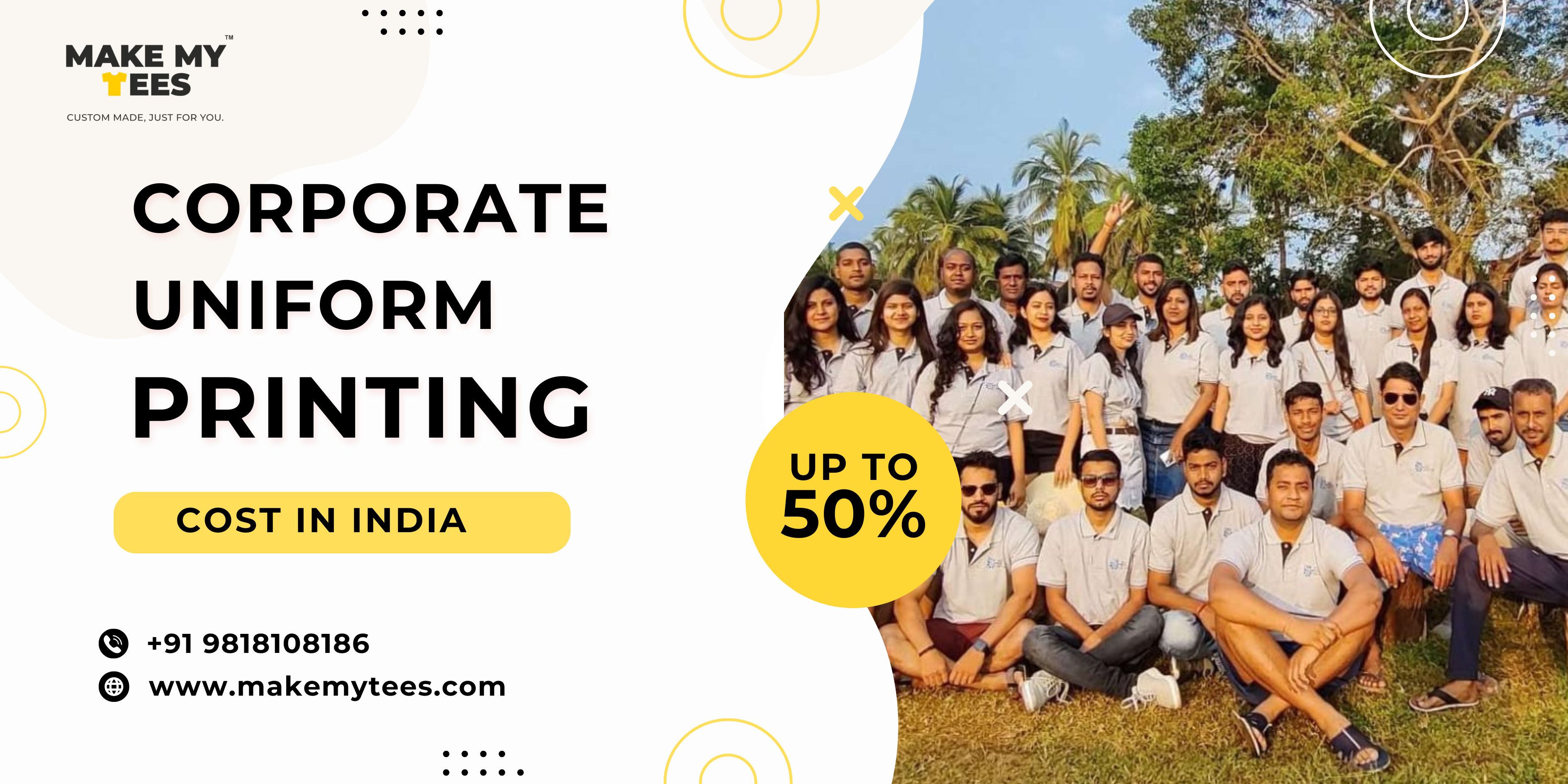 How Much Does Corporate Uniform Printing Cost in India?
