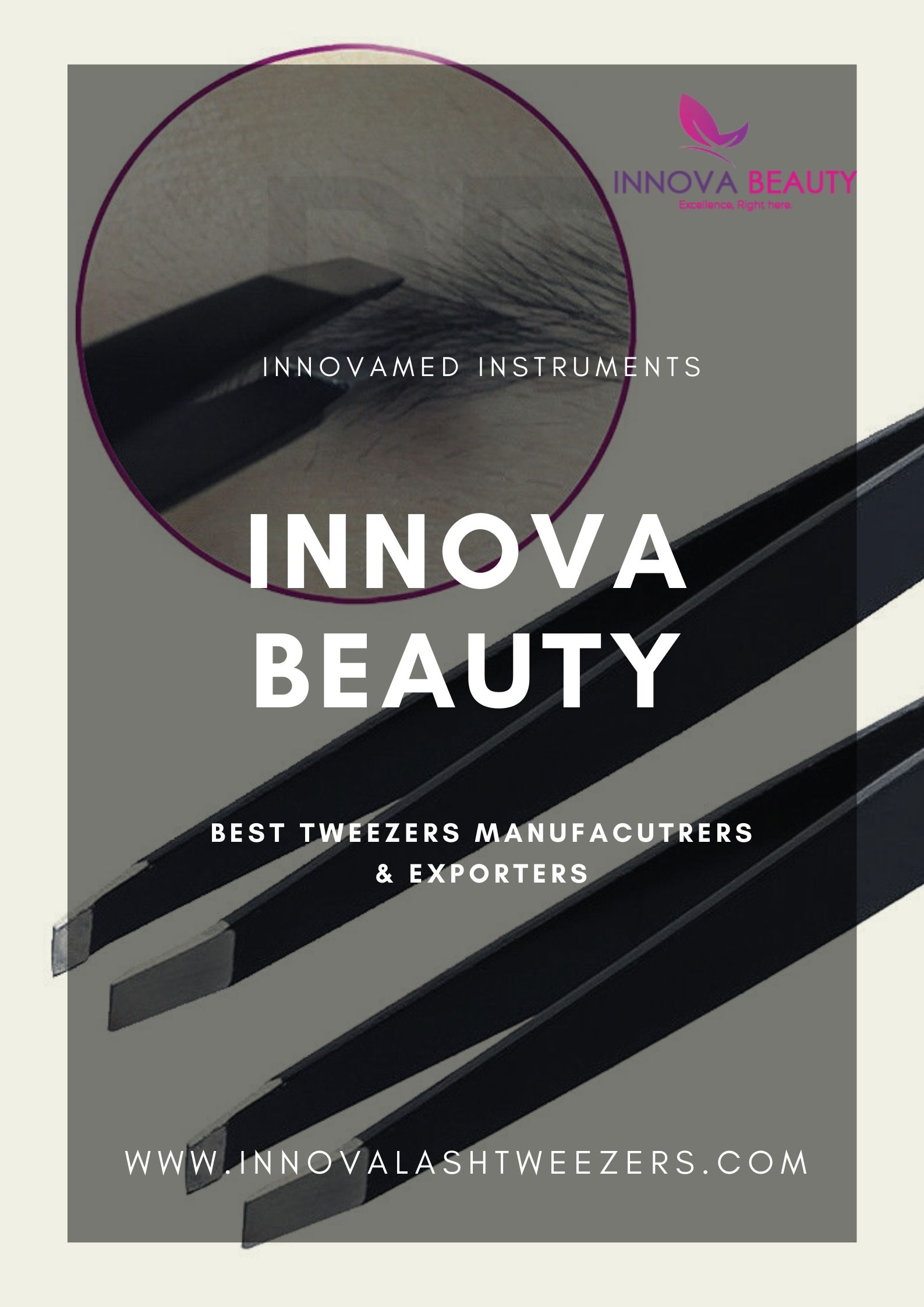 Tweezers for eyebrow