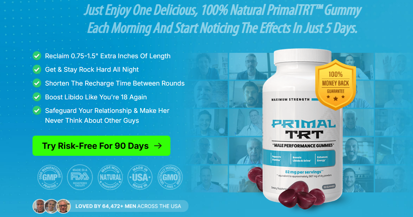 Primal TRT ME Gummies (Official™)