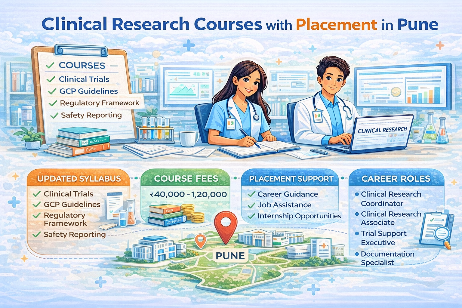 Clinical Research Training Path: Course Design, Fees and Job Readiness