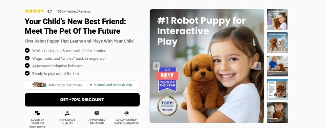 Wuffy Robot Puppy Reviews – [MUST READ] Does This Interactive Robot Dog Really Work?