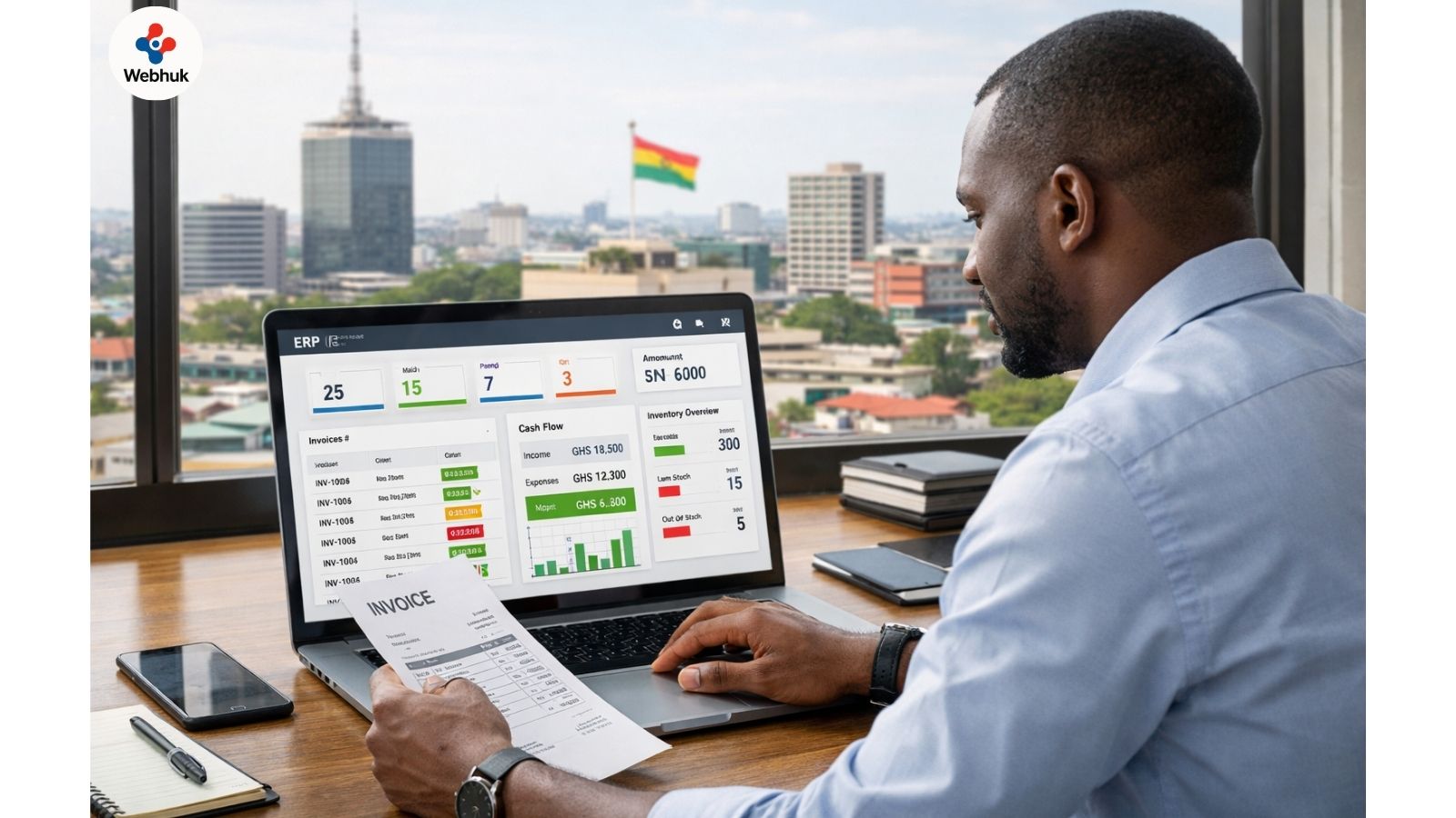 GRA-Compliant ERP Software in Ghana Built for Small Businesses