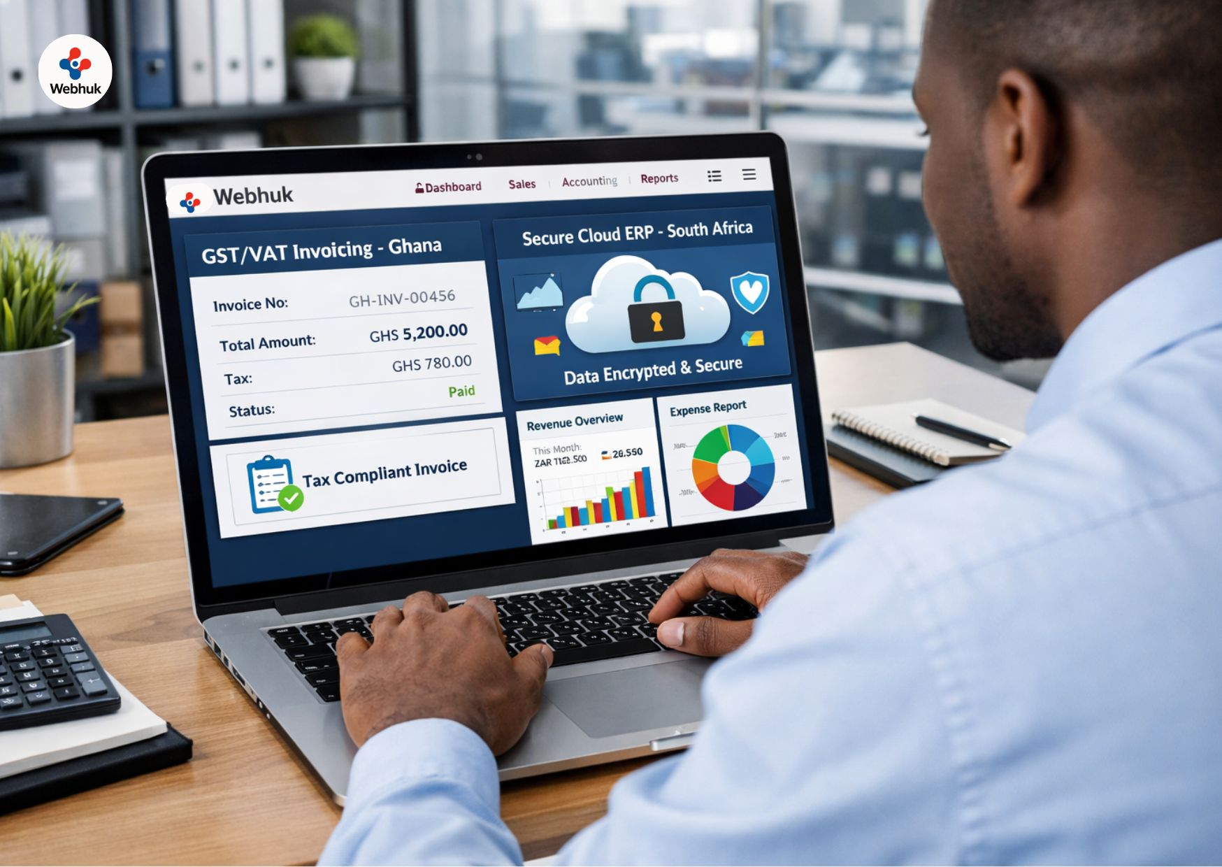 Webhuk ERP: A Practical ERP Built for Compliance and Cloud Security in Africa
