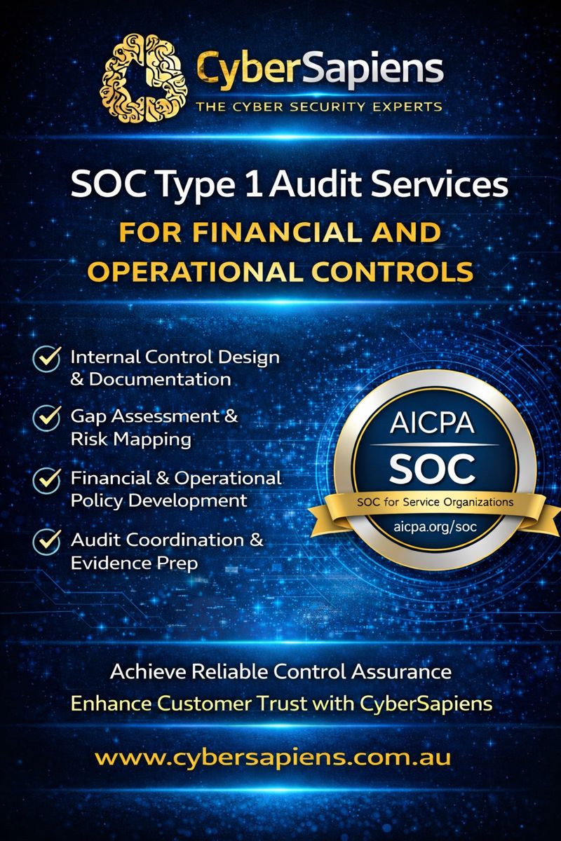 SOC Type 1 Audit Services for Financial and Operational Controls