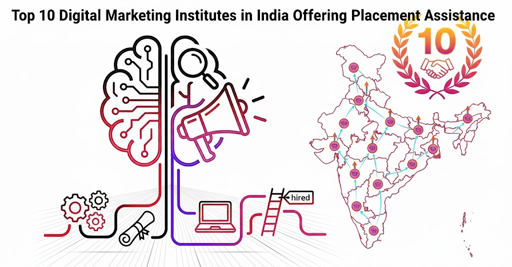 Top 10 Digital Marketing Institutes in India Offering Placement Assistance