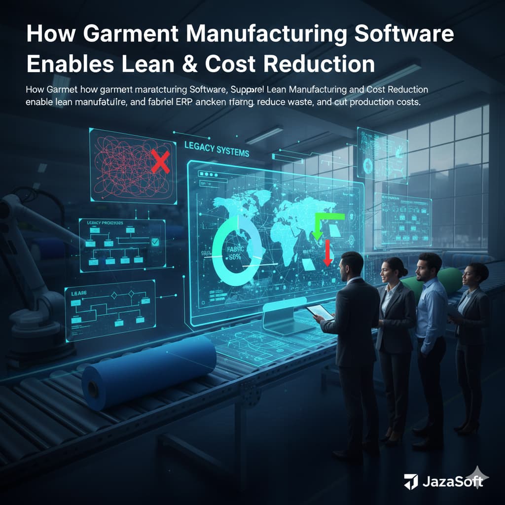 How Garment Manufacturing Software Enables Lean & Cost Reduction