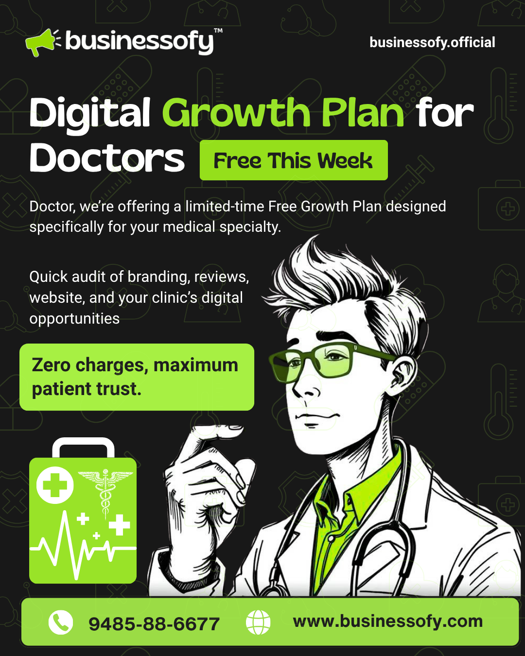 The Doctor's Guide to a Free Digital Growth Audit: What to Expect and How to Benefit.