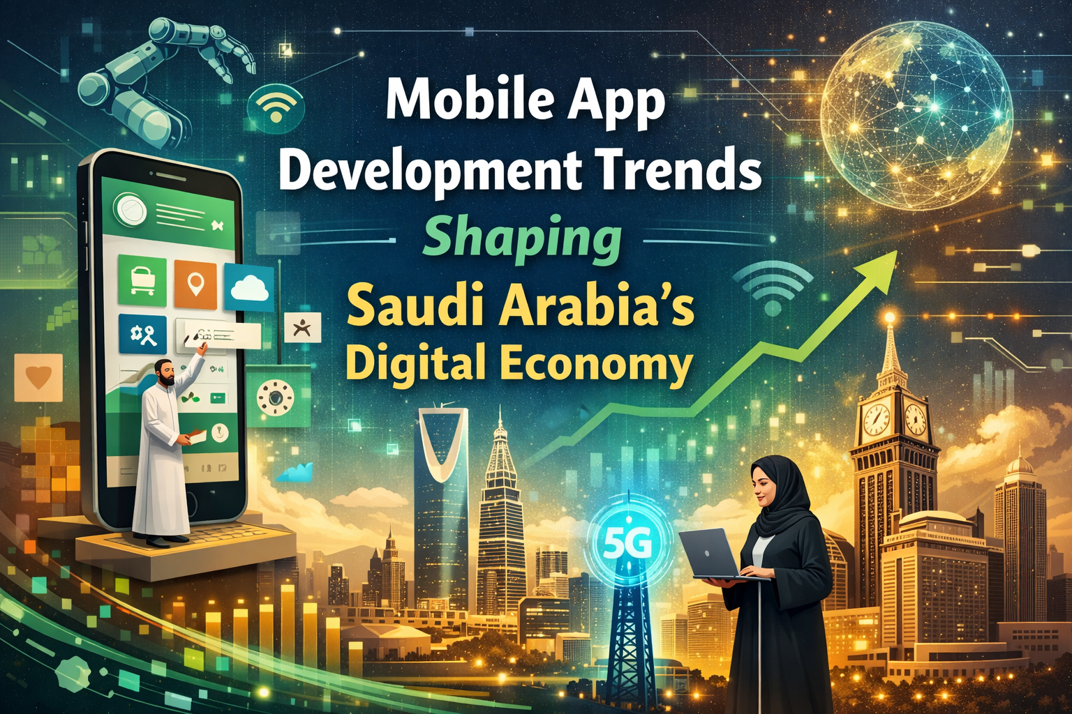 Mobile App Development Trends Shaping Saudi Arabia’s Digital Economy