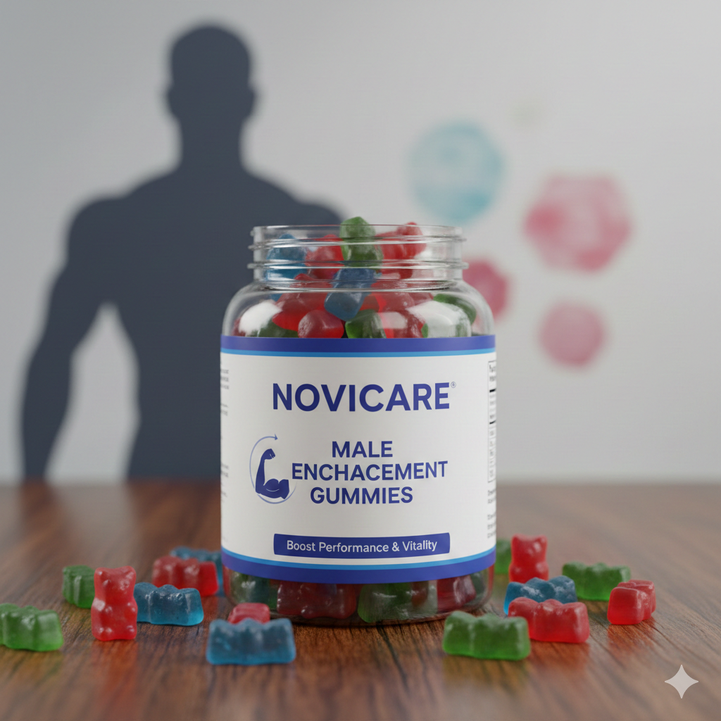 Novicare Male Enhancement Gummies  - Get BIGGER & More Impressive In Bed!