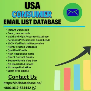 Why Choose USA Consumer Email List Database