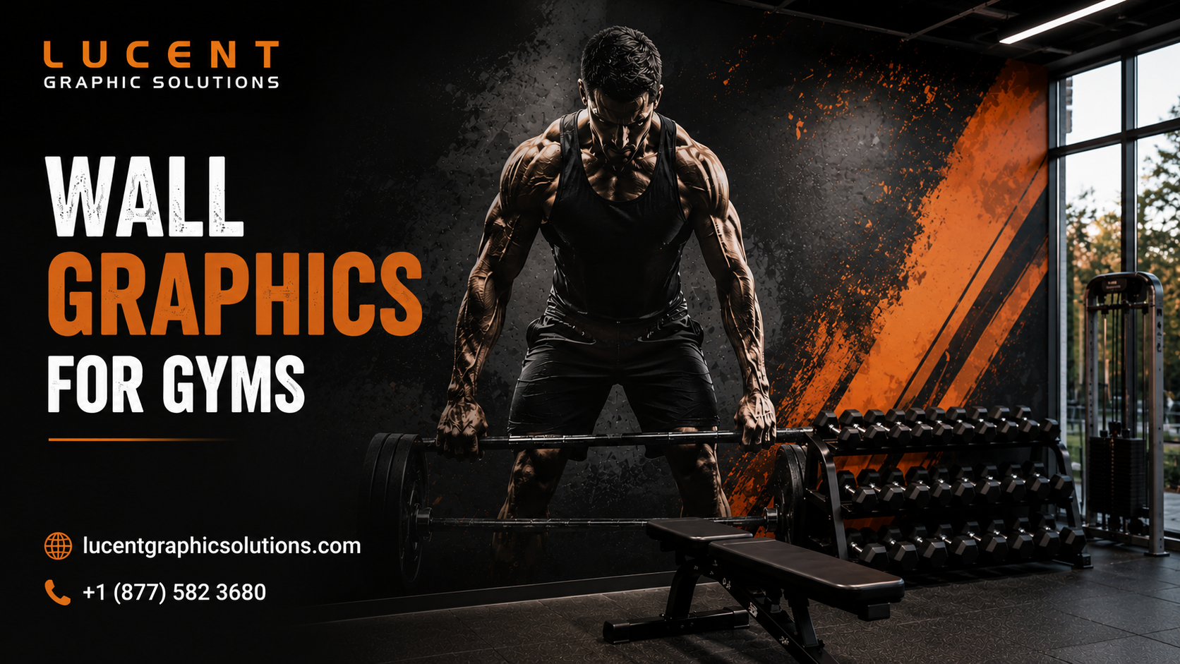 Wall Graphics for Gyms: Why the Right Walls Can Motivate Before the First Workout