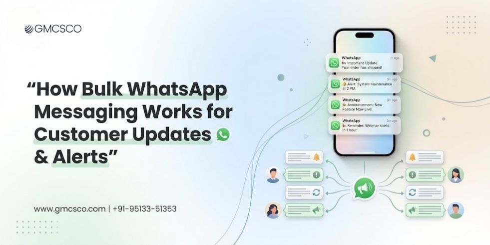 How Bulk WhatsApp Messaging Is Used for Customer Updates and Alerts