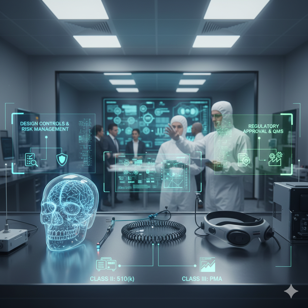 Manufacturing Neurological Medical Devices: A Strategic Guide to Quality and Compliance