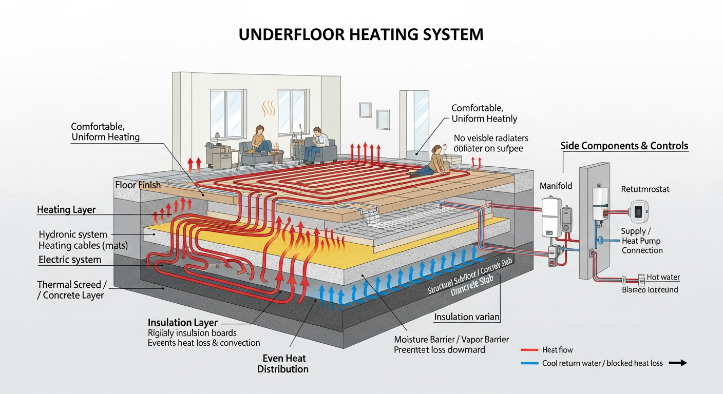 Smart Thermostats Transform Underfloor Heating Market
