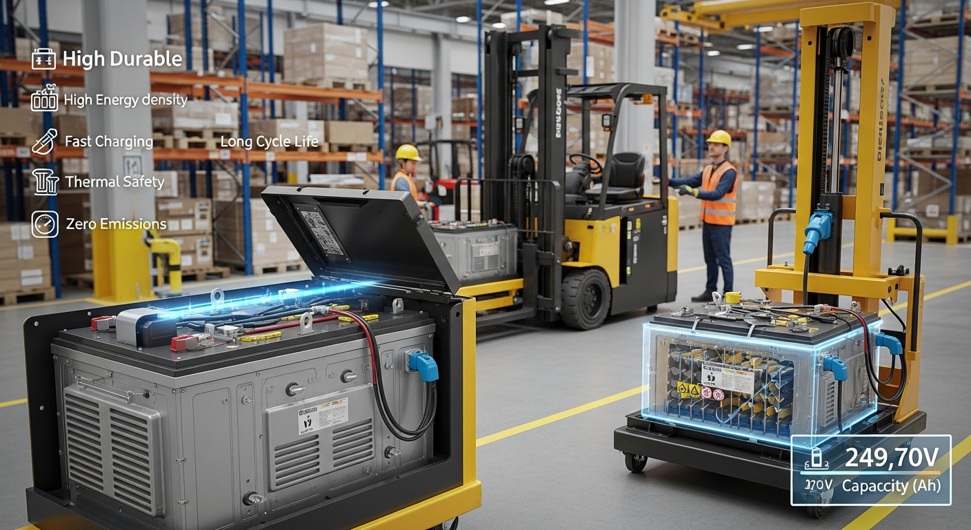 Forklift Battery Market Trends in Energy-Efficient Solutions