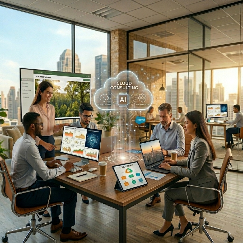 Accelerating Business Growth Through Modern Cloud, AI, Automation & Salesforce‑Driven Transformation 