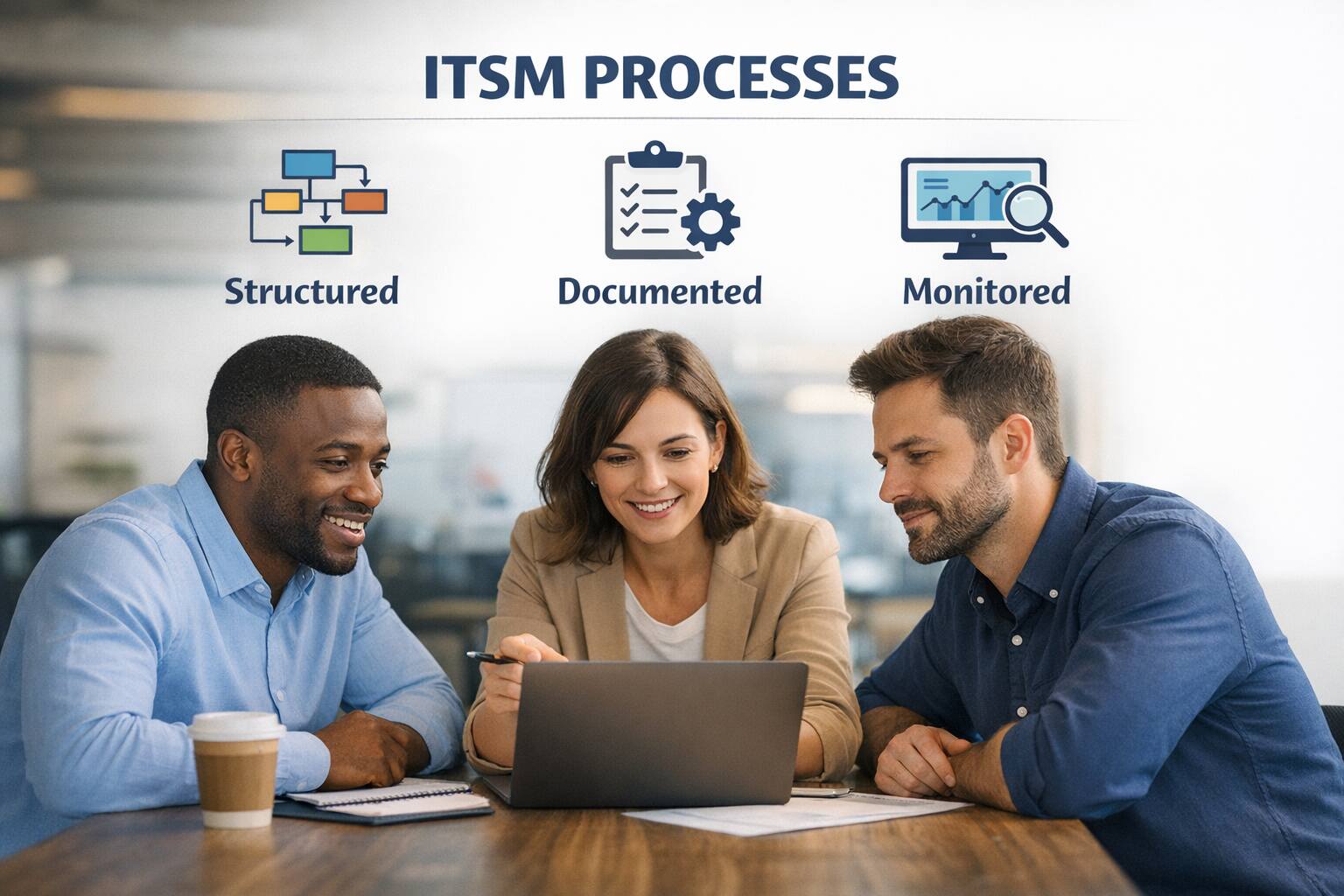 How ITSM Processes Are Structured, Documented, and Monitored