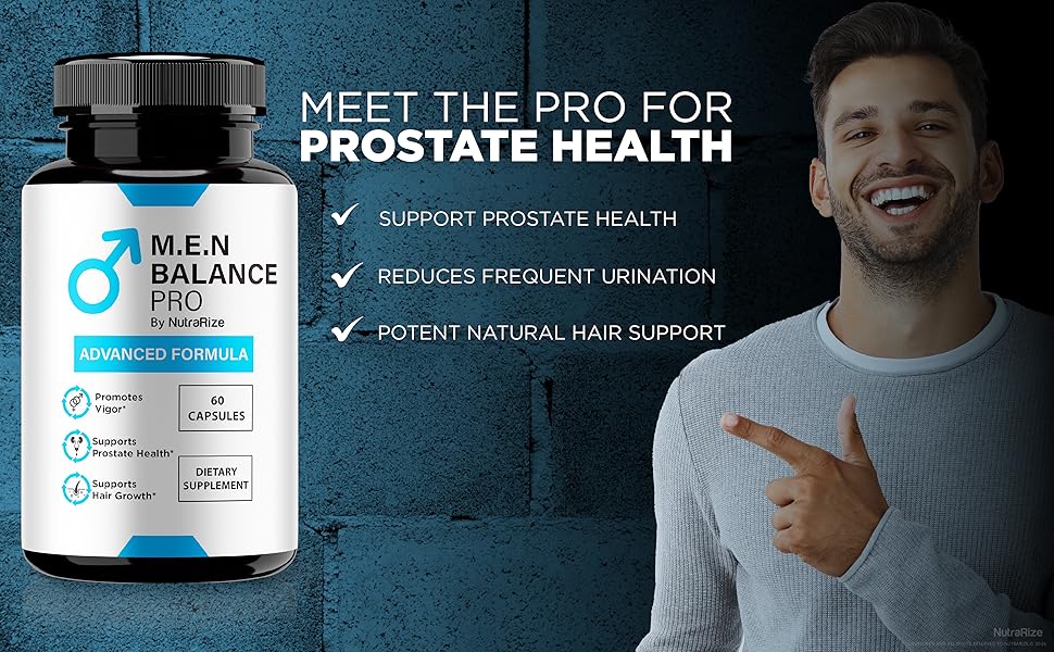 MEN Balance Pro™ (United Kingdom) - Supports Healthy 60 Capsules – Ultimate Men’s Wellness Guide
