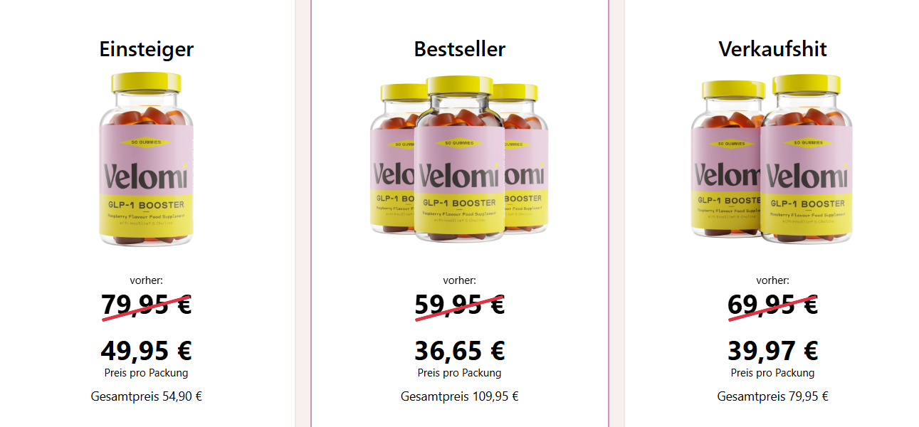 Velomi GLP Booster Germany Reviews