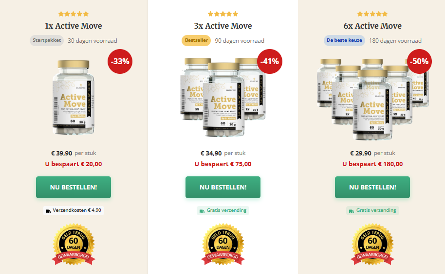 Active Move Joint Health NL Reviews