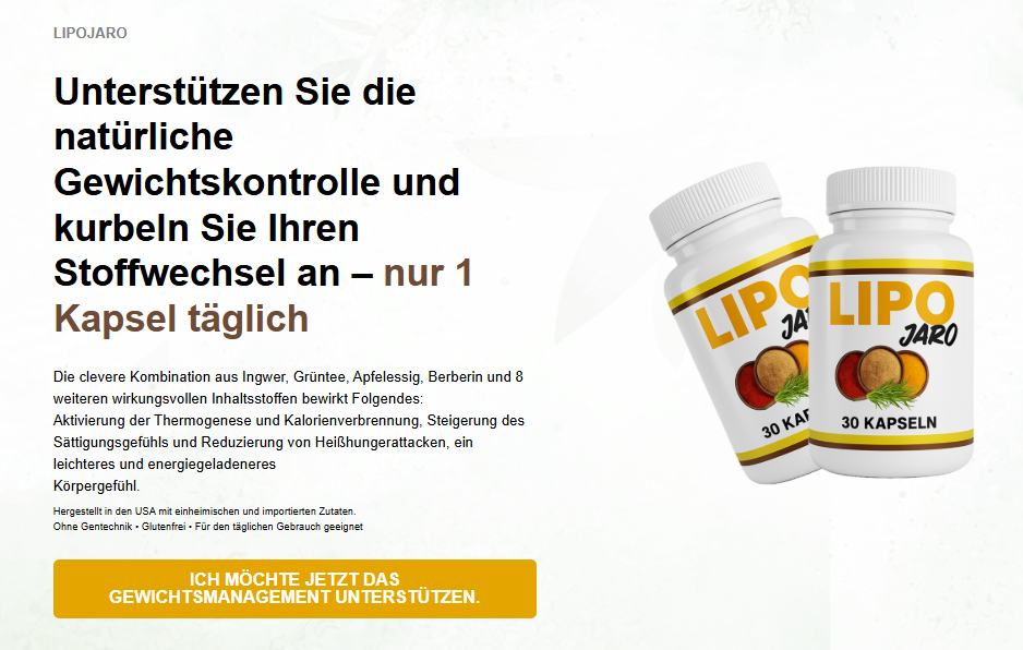 LipoJaro Kapseln Germany Reviews