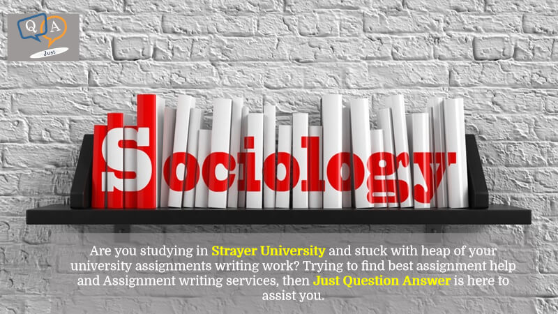 SOC 450 Course Help of Strayer University - Just Question Answer