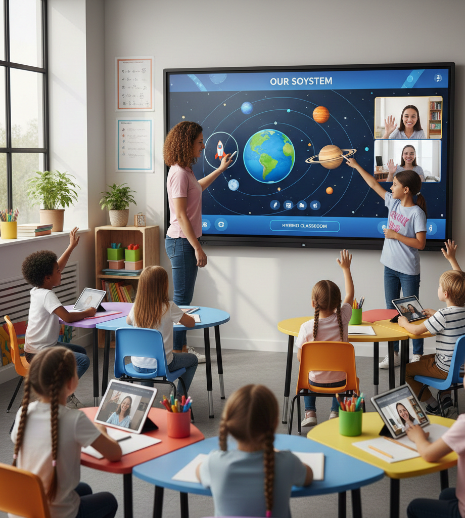 The Future of Interactive Displays and Digital Collaboration in Learning and Workspaces