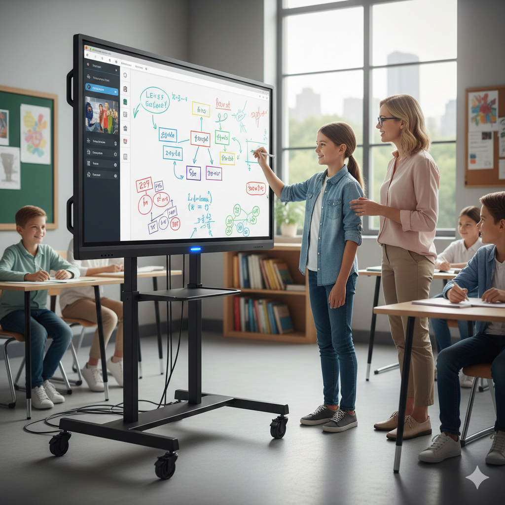 Interactive Flat Panel Displays: Transforming Collaboration, Learning, and Communication