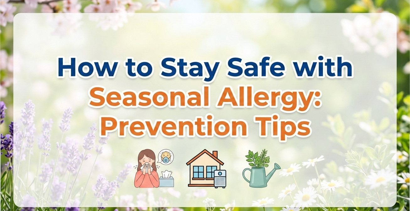 How to Stay Safe with Seasonal Allergy: Prevention Tips