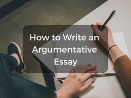 Argumentative Essay Writing Help