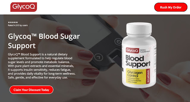 GlycoQ Blood Support CANADA: Ingredients, Price & Safe, Benefits!