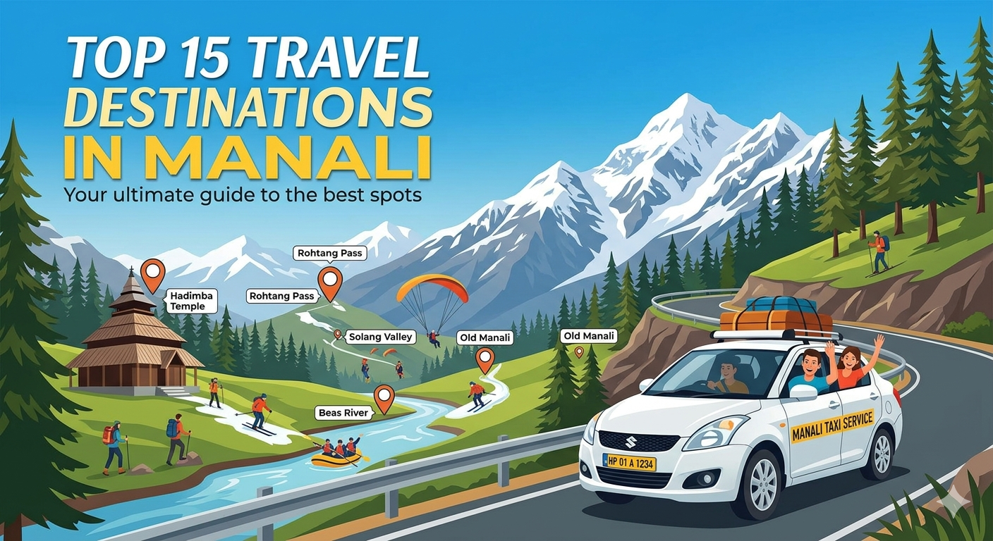 Top 15 Travel Destinations in Manali
