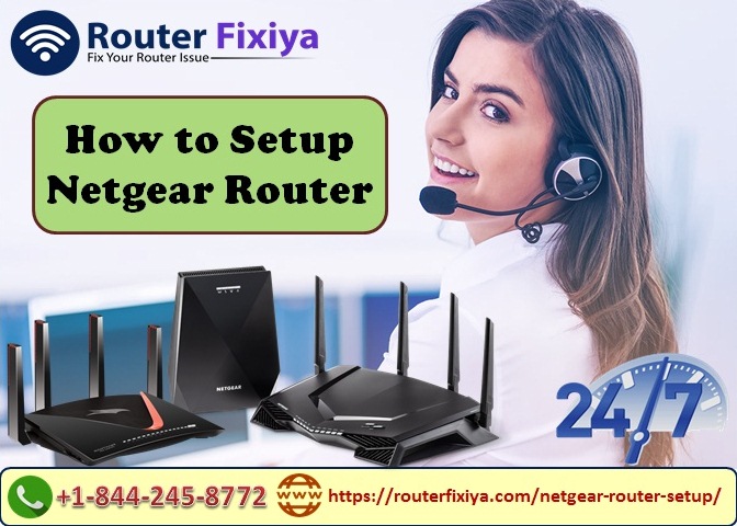 Netgear Wireless Router Setup | +1-844-245-8772 | Netgear Genie Setup