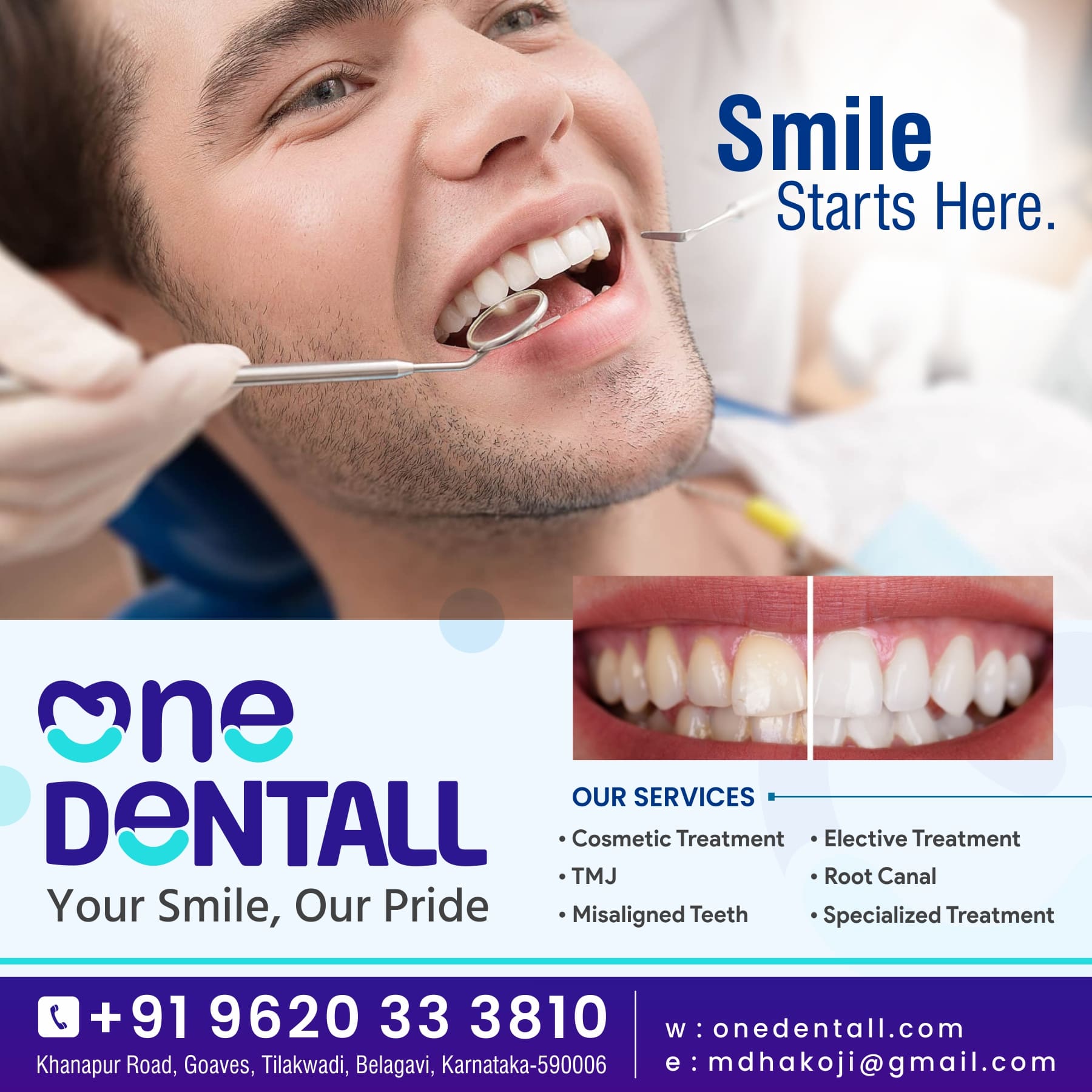 Expert Dental Care in Belgaum Made Simple – One Dentall