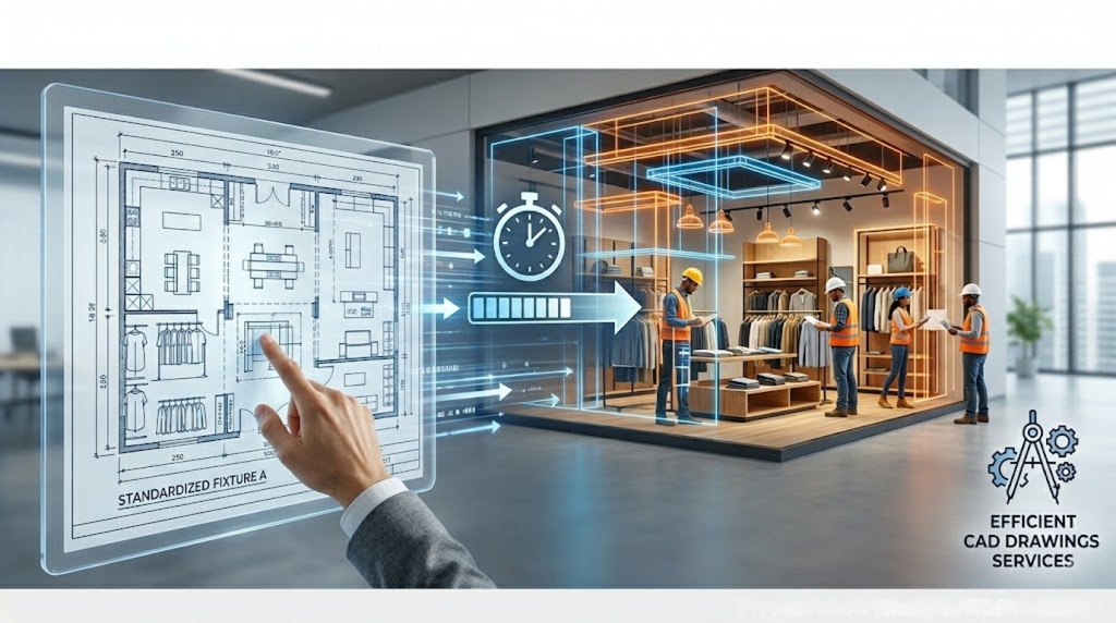 Accelerating Store Rollouts: The Efficiency of Standardized Retail CAD