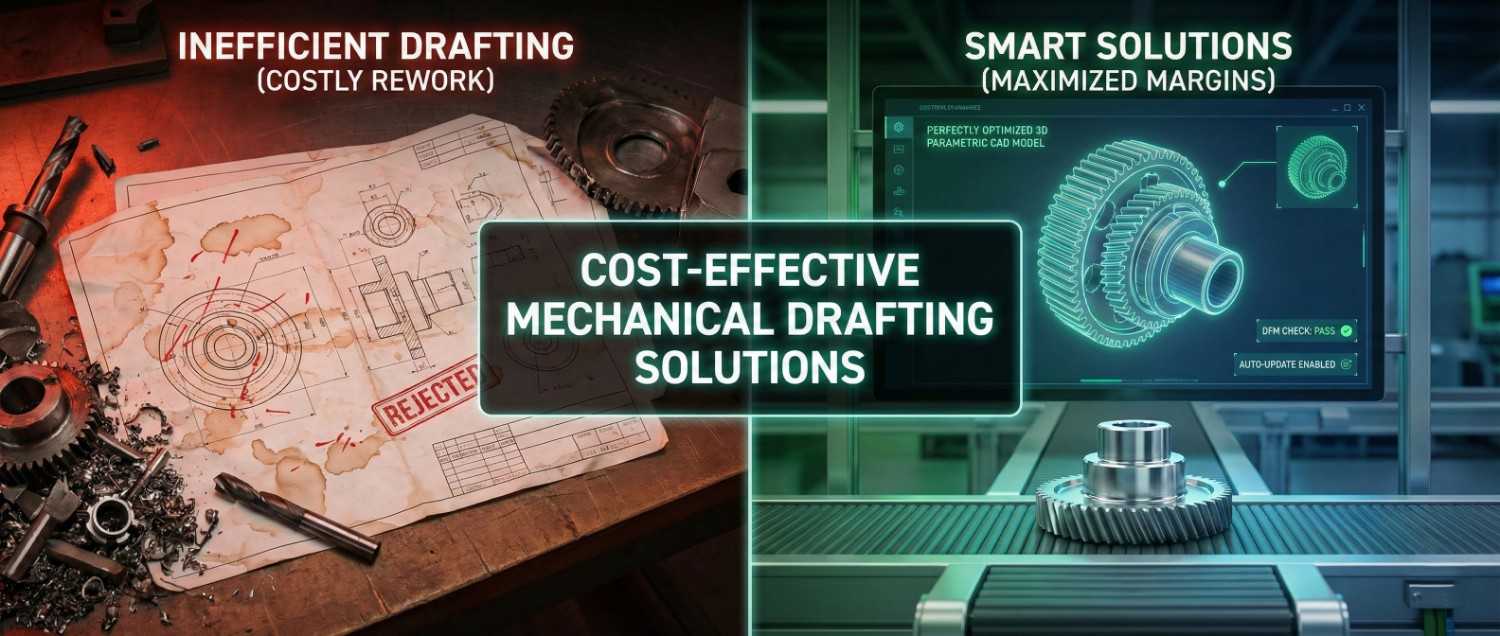 Strategic Cost Reduction: A Comprehensive Guide to Cost-Effective Mechanical Drafting Solutions